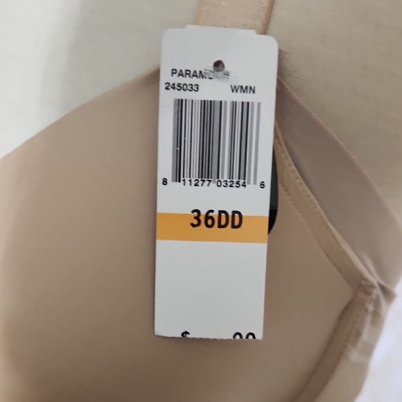 Paramour Nude Underwire Bra 36DD New With Tag - Picture 8 of 12